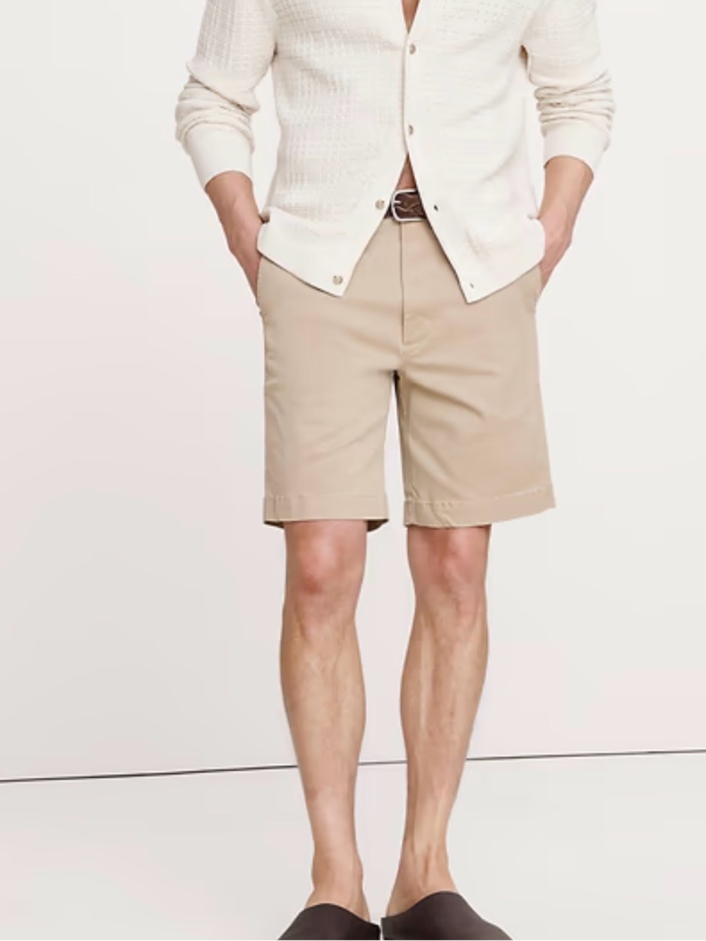 Banana Republic men’s khaki shorts size 35